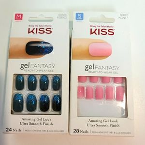 Press on nails by KISS.